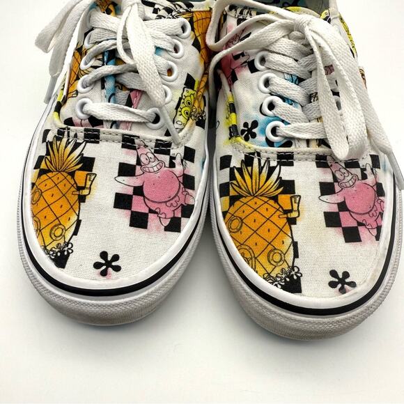 Vans SpongeBob SquarePants Airbrush Sneakers US 8 Women's 6.5 Men's - Picture 3 of 12